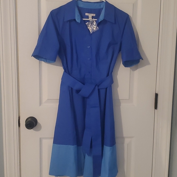 Isaac Mizrahi Live Poplin Dress - Picture 3 of 6